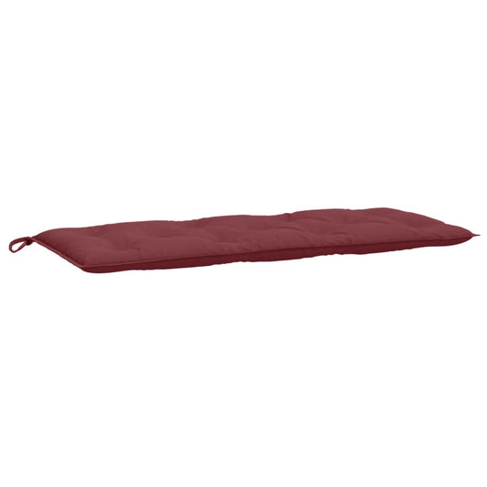Havebænkpude Melange Vinrød 120x50x7 cm Stof
