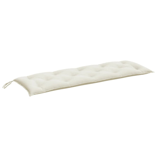 Havebænkpude Melange Creme 150x50x7 cm Stof