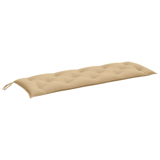 Havebænkpude Melange Beige 150x50x7 cm Stof