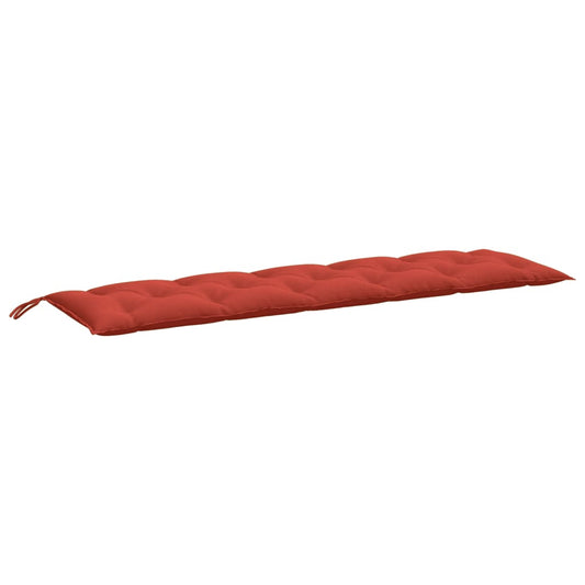 Havebænkpude Melange Rød 180x50x7 cm Stof