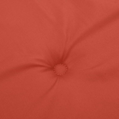Gartenbank-Auflage Melange Rot 180x50x7 cm Stoff