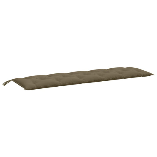 Havebænkpude Melange Taupe 180x50x7 cm Stof