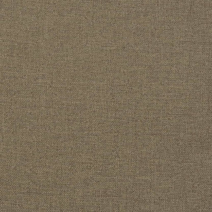 Havebænkhynder 2 stk Melange Taupe 100x50x7 cm stof