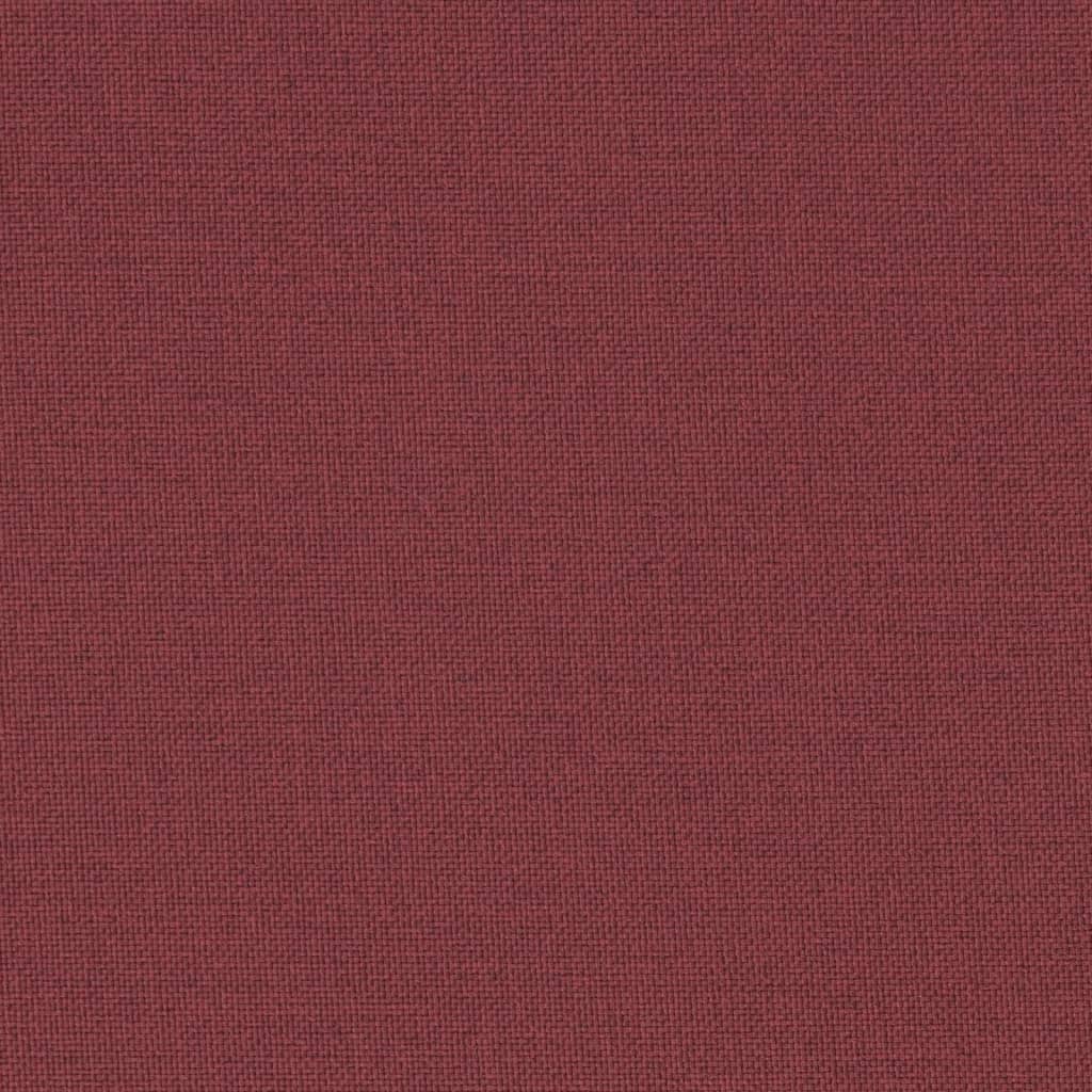 Gartenbank-Auflagen 2 Stk. Melange Weinrot 100x50x7 cm Stoff