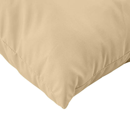 Palettenkissen 2-tlg. Melange Beige Stoff