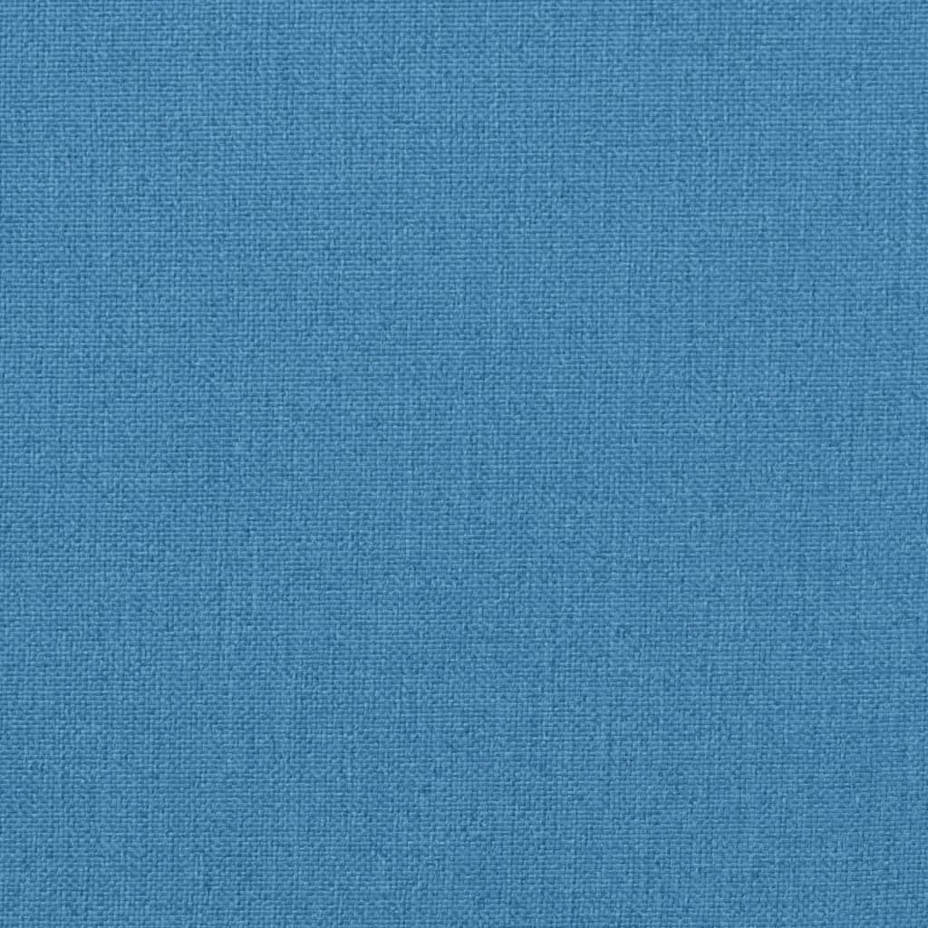 Palettenkissen 3-tlg. Melange Blau Stoff