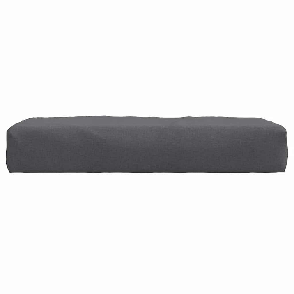 Palettenkissen Melange Anthrazit 60x60x9,5 cm Stoff