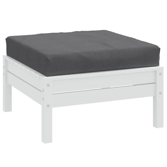 Palettenkissen Melange Anthrazit 60x60x9,5 cm Stoff