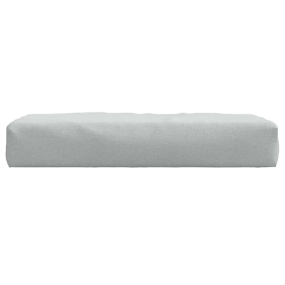 Palettenkissen Melange Hellgrau 60x60x9,5 cm Stoff