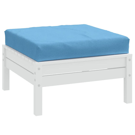 Palettenkissen Melange Blau 60x60x9,5 cm Stoff