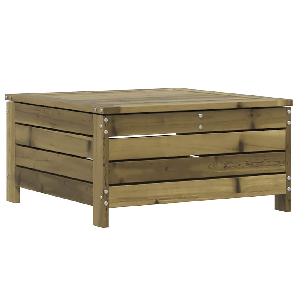 Gartenhocker 62x63,5x32 cm Kiefernholz Imprägniert