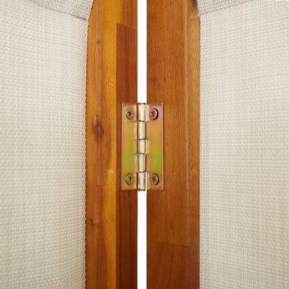 4-delt Skærm Lysegrå 280x180 cm