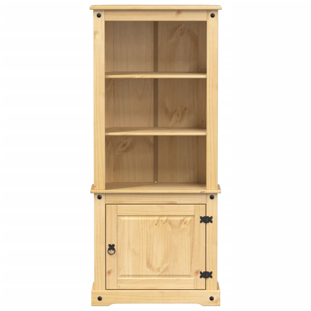 Highboard Corona 74x38x170 cm massiv fyrretræ