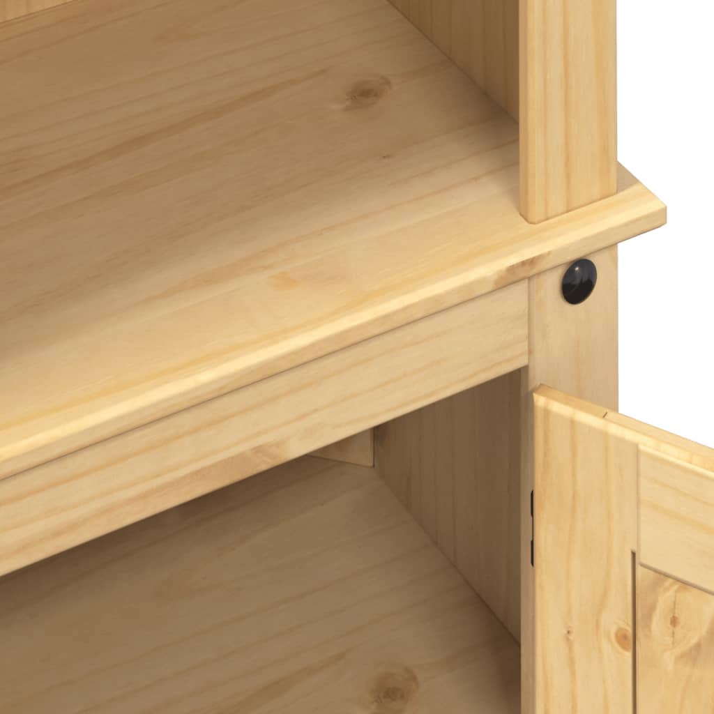 Highboard Corona 74x38x170 cm massiv fyrretræ