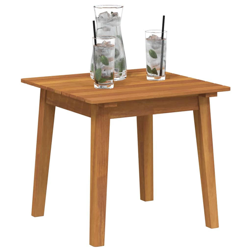 Outdoortisch-Set Braun Massives Akazienholz