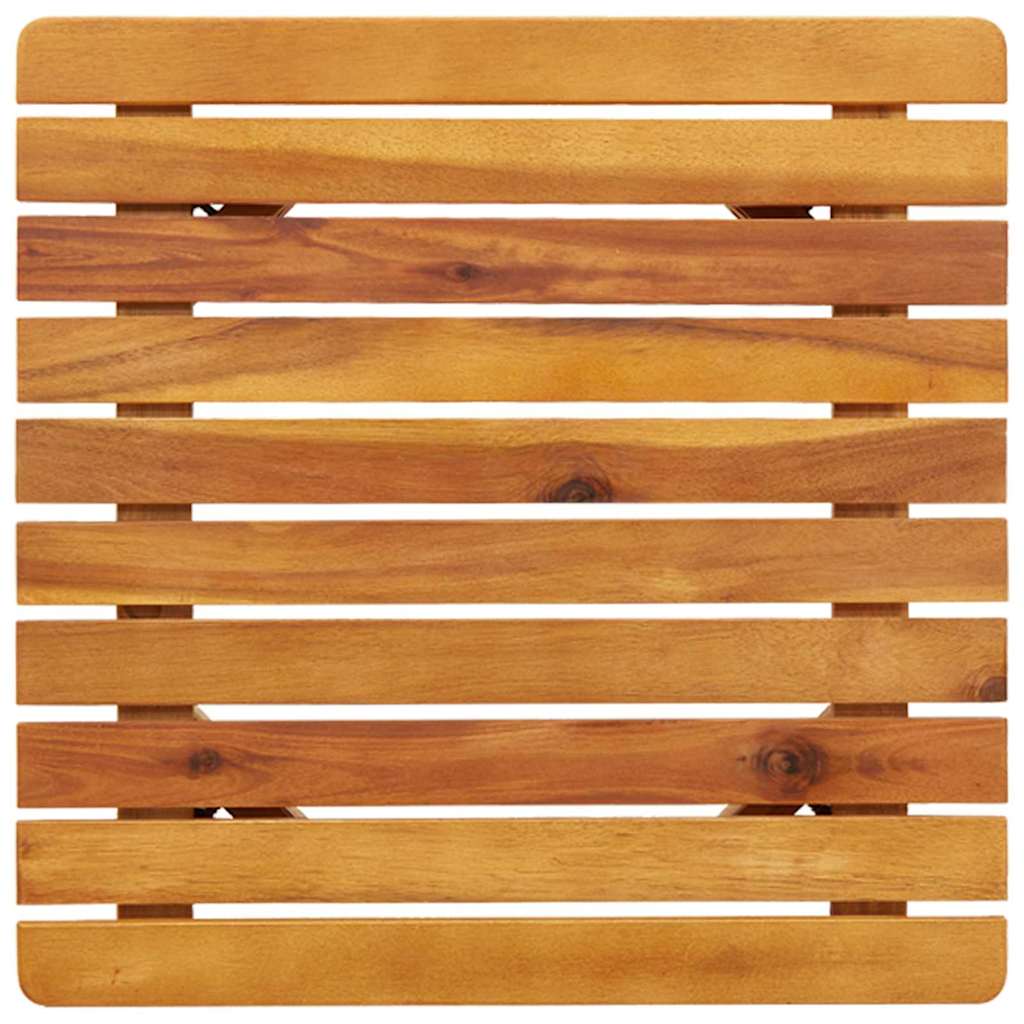 Outdoortisch-Set Braun Massives Akazienholz