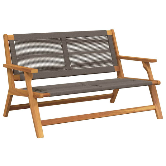 Gartenmöbel Grau 78 x 122 x 73cm Massivholz Akazie