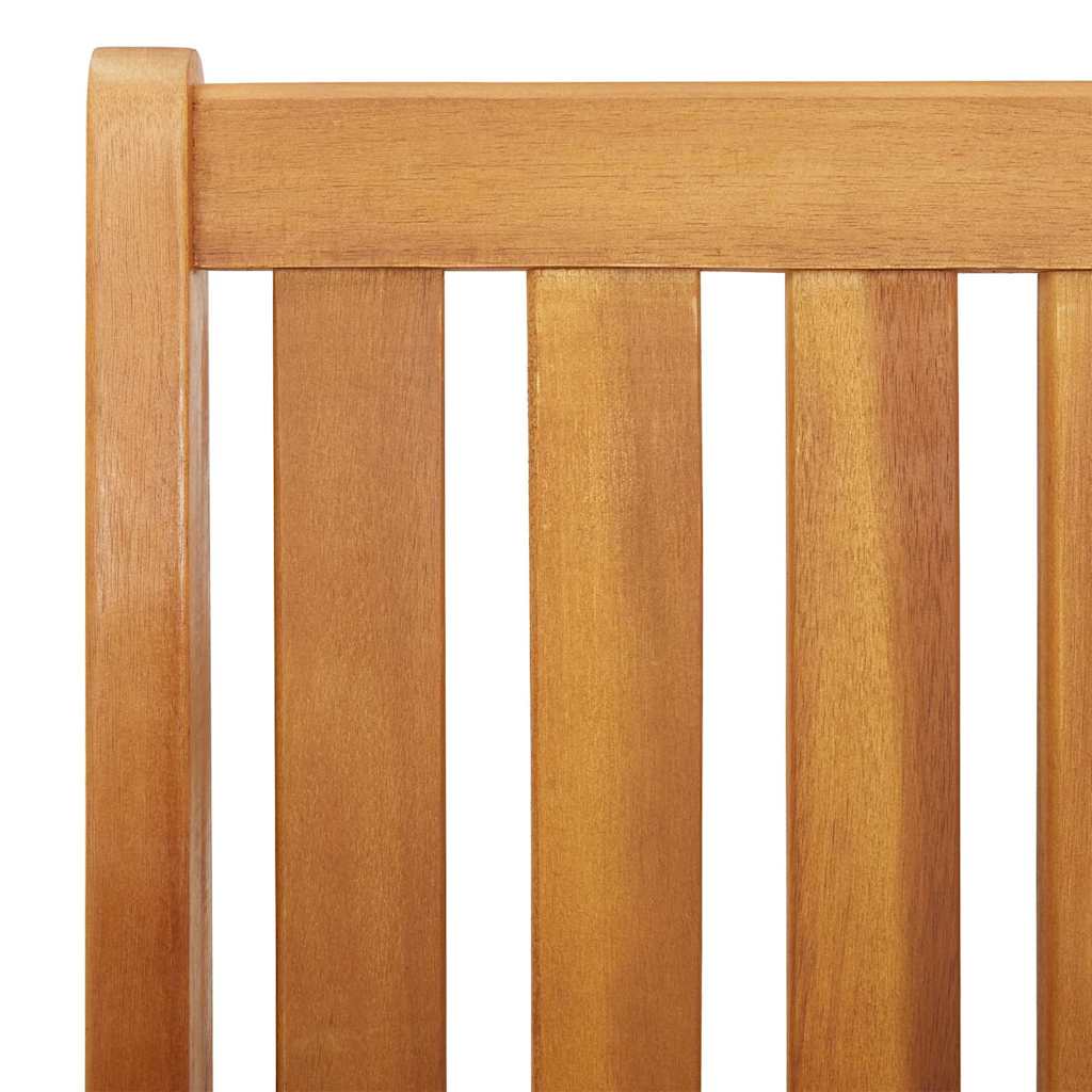 Outdoortisch-Set 2 pcs Braun Massives Akazienholz