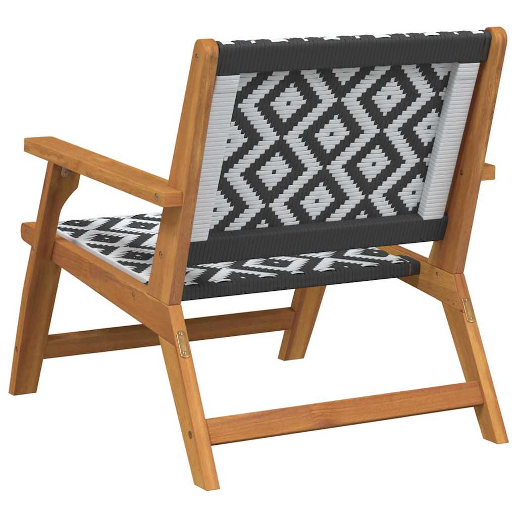 Gartenmöbel 2 pcs Weiß 67 x 78 x 73cm Massivholz Akazie