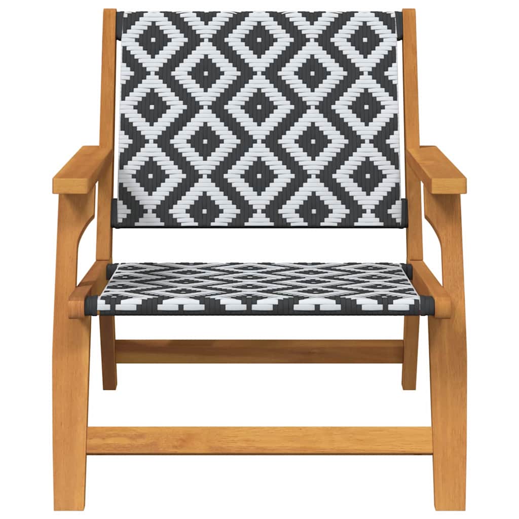 Gartenmöbel 2 pcs Weiß 67 x 78 x 73cm Massivholz Akazie