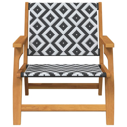 Gartenmöbel 2 pcs Weiß 67 x 78 x 73cm Massivholz Akazie