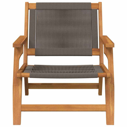 Gartenmöbel 2 pcs Grau 78 x 67 x 73cm Massivholz Akazie