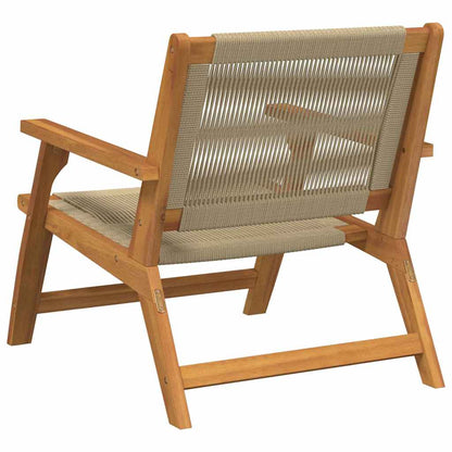 Gartenmöbel 2 pcs Beige 78 x 67 x 73cm Massivholz Akazie