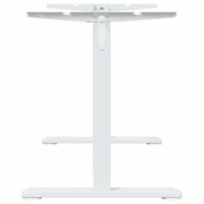 Gestell für Sitz-Steh-Schreibtische Weiß (94-135)x60x(70-114)cm