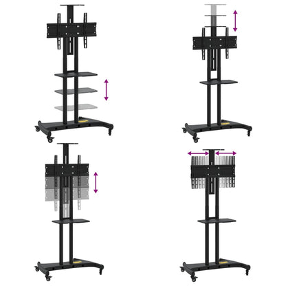 TV stativ på hjul 32-70 tommer Max VESA 600x400 60kg