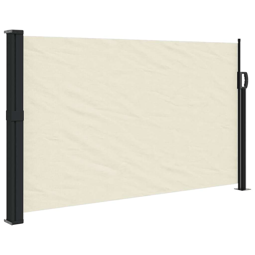 Seitenmarkise Ausziehbar Creme 117x300 cm