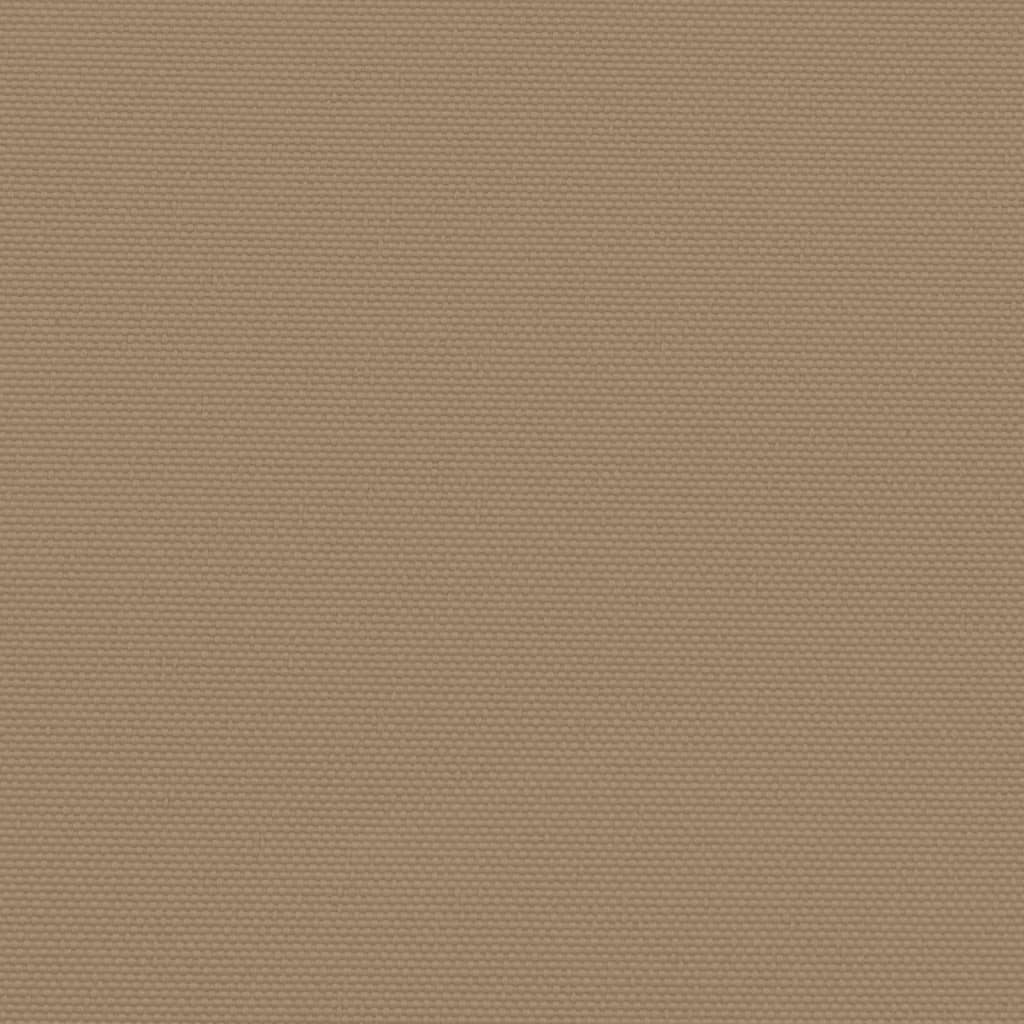 Seitenmarkise Ausziehbar Taupe 120x500 cm