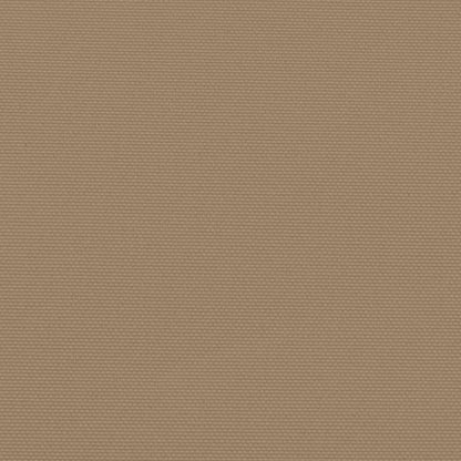 Seitenmarkise Ausziehbar Taupe 120x500 cm