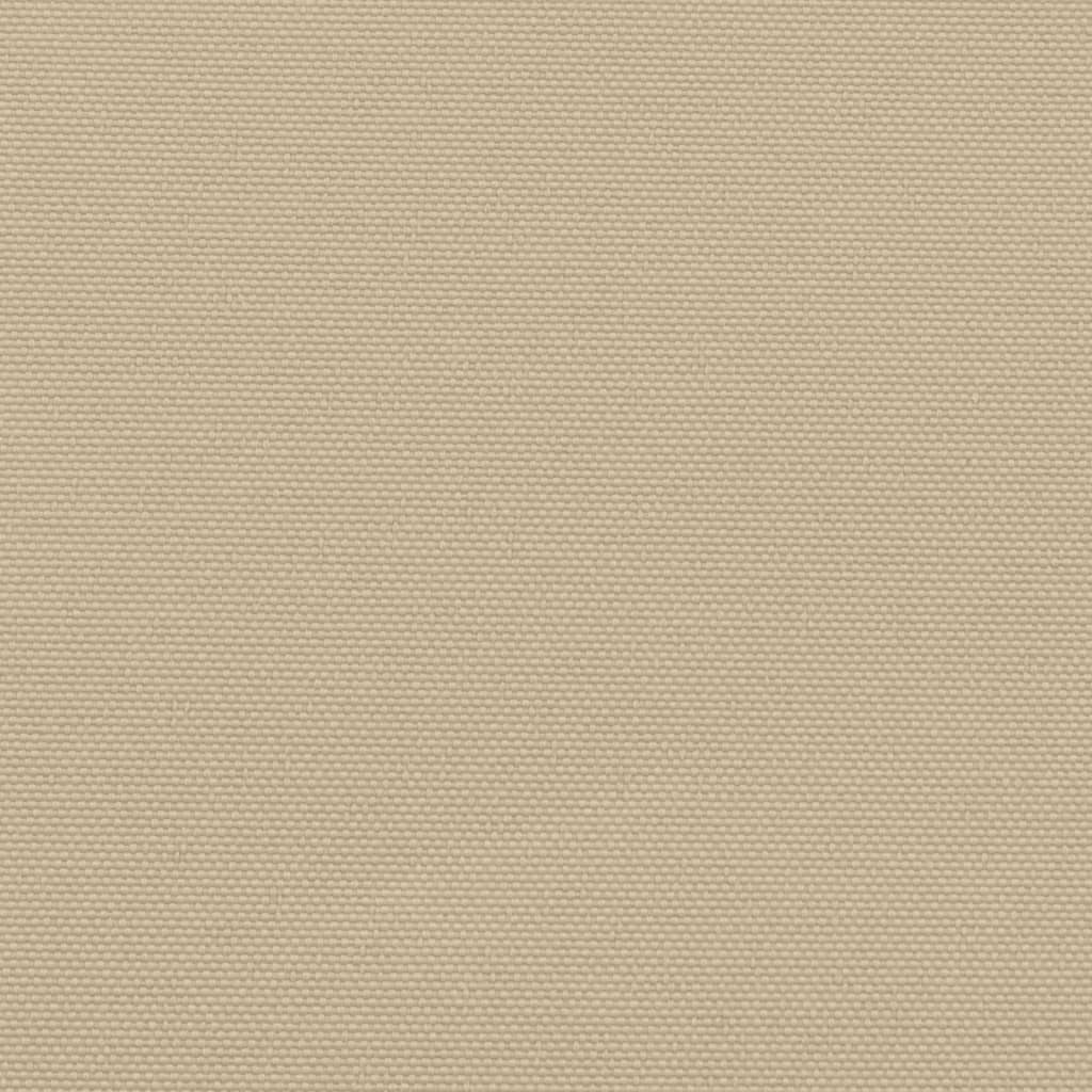 Seitenmarkise Ausziehbar Beige 220x1000 cm