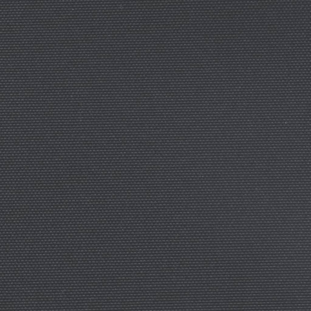 Seitenmarkise Ausziehbar Schwarz 140x1200 cm
