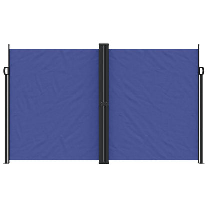 Seitenmarkise Ausziehbar Blau 200x1200 cm