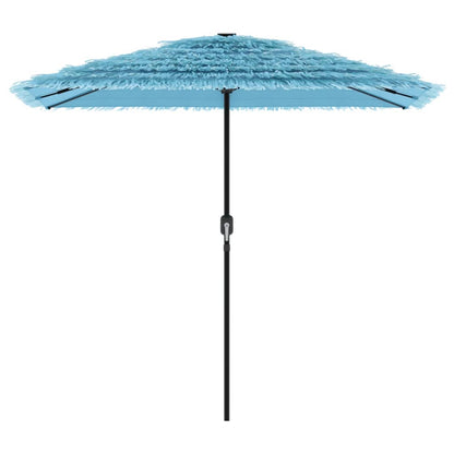 Sonnenschirm mit Stahlmast Blau 248x248x248 cm