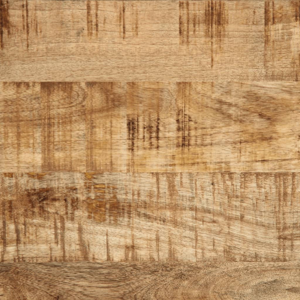 Badeværelses vægskab 38x34x48 cm Massivt groft mangotræ