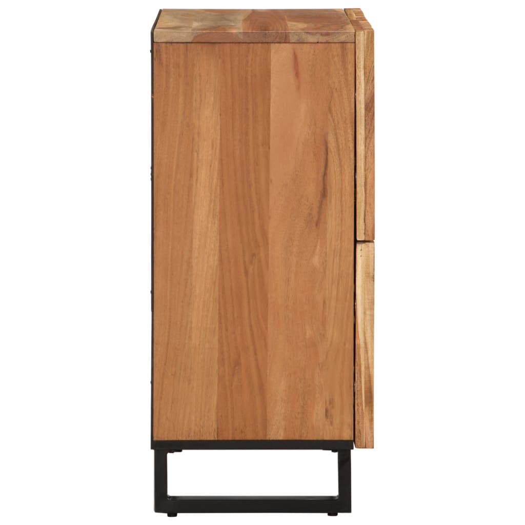 Sideboard 60x34x75 cm Massivholz Akazie