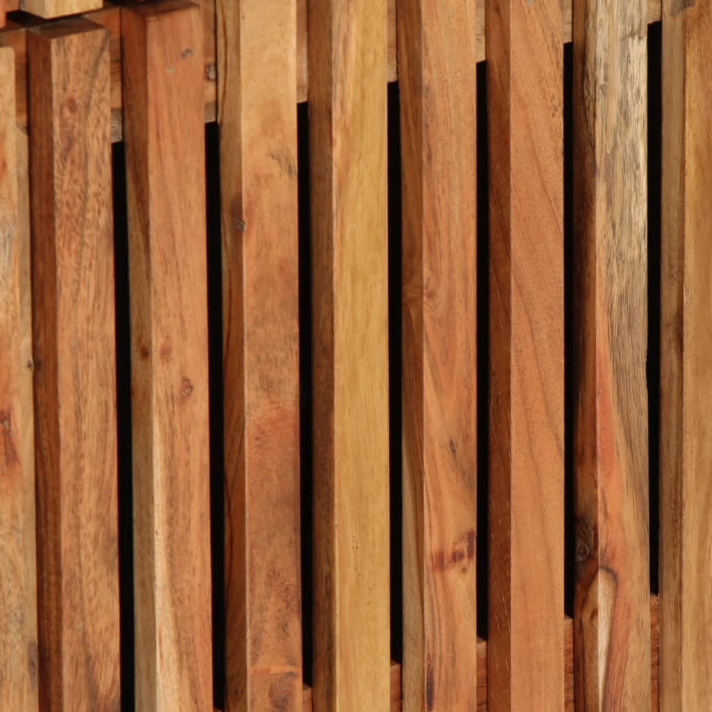 Highboard 40x34x110 cm Massivholz Akazie