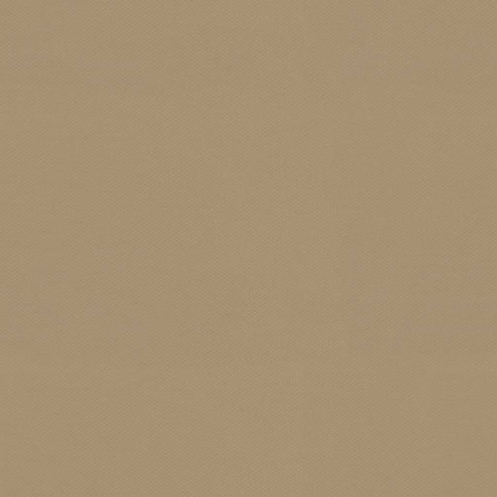 Pavillon mit Vorhängen Taupe 6x3 m Stahl