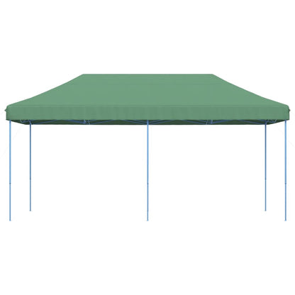 Partyzelt Faltbar Pop-Up Grün 580x292x315 cm