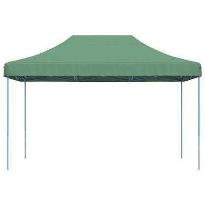 Partyzelt Faltbar Pop-Up Grün 440x292x315 cm