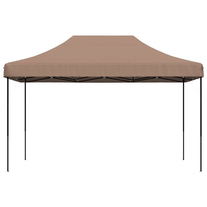 Partyzelt Faltbar Pop-Up Braun 440x292x315 cm