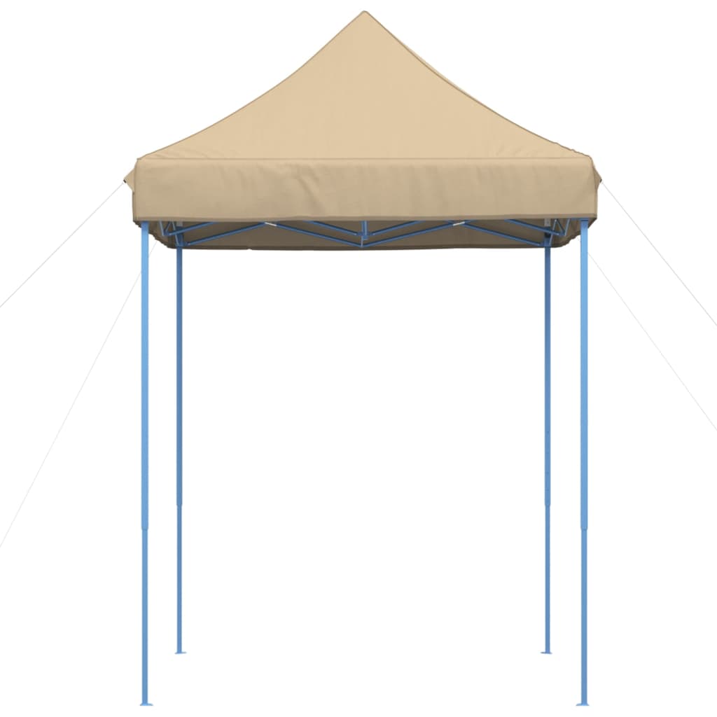 Partyzelt Faltbar Pop-Up Beige 200x200x306 cm