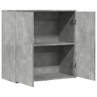 Sideboard Betongrau 79x38x80 cm Holzwerkstoff