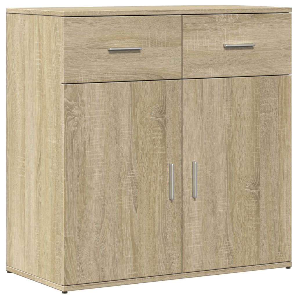 Sideboard Sonoma-Eiche 79x38x80 cm Holzwerkstoff