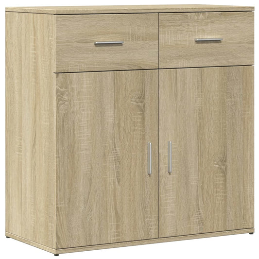 Sideboard Sonoma-Eiche 79x38x80 cm Holzwerkstoff