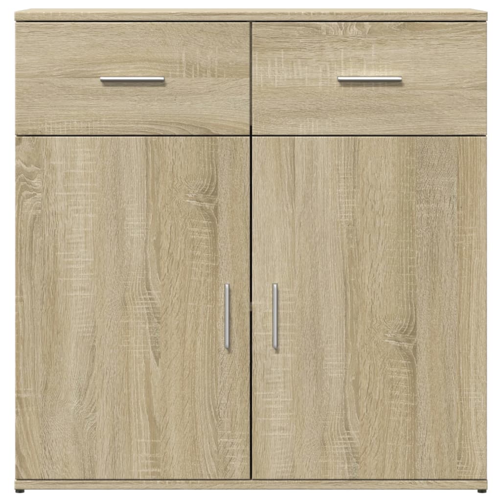 Sideboard Sonoma-Eiche 79x38x80 cm Holzwerkstoff