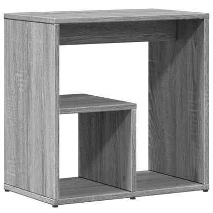 Sideborde 2 stk Grå Sonoma 50x30x50 cm træmateriale