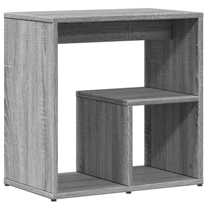 Sideborde 2 stk Grå Sonoma 50x30x50 cm træmateriale